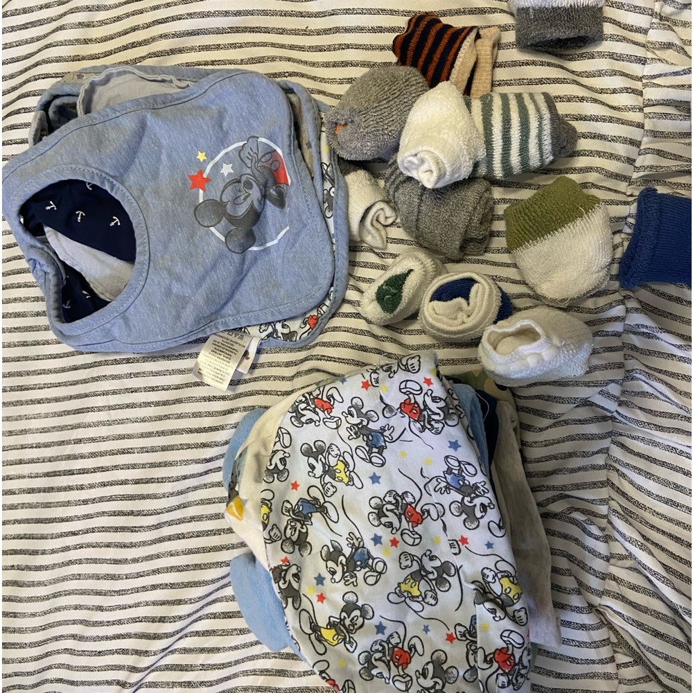 Beanies. Bibs. Socks.